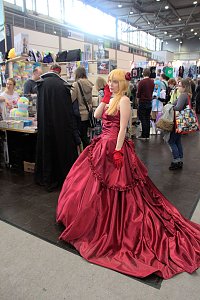 Auf der Manga-Convention der Leipziger Buchmesse versammelten sich die deutschen "Kostümspieler", Mangafreunde und Comicfans