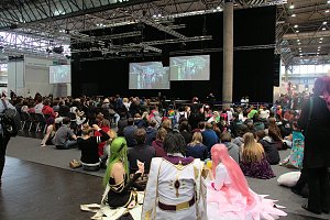 Auf der Manga-Convention der Leipziger Buchmesse versammelten sich die deutschen "Kostümspieler", Mangafreunde und Comicfans