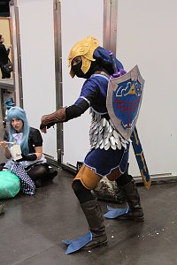 Auf der Manga-Convention der Leipziger Buchmesse versammelten sich die deutschen "Kostümspieler", Mangafreunde und Comicfans