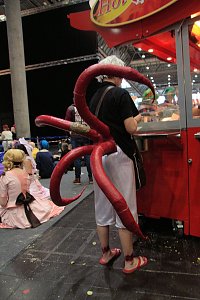 Auf der Manga-Convention der Leipziger Buchmesse versammelten sich die deutschen "Kostümspieler", Mangafreunde und Comicfans