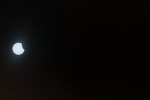 Partielle Sonnenfinsternis &uuml;ber Nordhausen