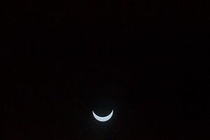 Partielle Sonnenfinsternis &uuml;ber Nordhausen
