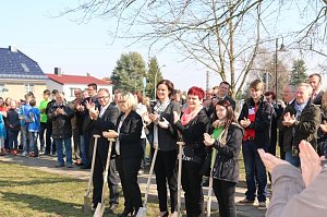 Spatenstich in Oldisleben