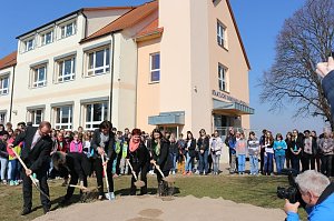 Spatenstich in Oldisleben
