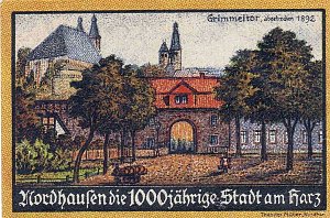 Motiv auf Streichholzschachtel