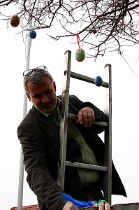 Ostereierallee in Obergebra