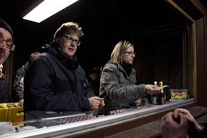 Osterfeuer in Herreden