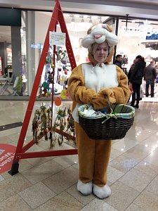 Osterhasen unterwegs