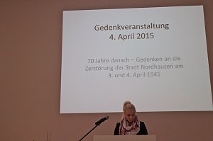 70. Jahrestag der Bombardierung Nordhausens