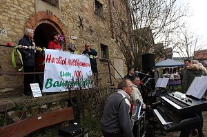Ansturm zum Jubil&auml;umsmarkt in Braunsroda