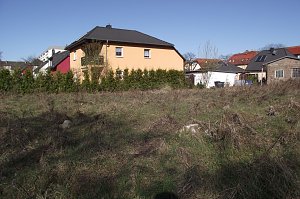 Baul&uuml;cken in der Geseniusstra&szlig;e