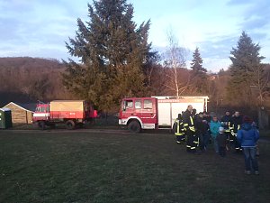 Osterfeuer in Neustadt