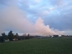 Osterfeuer in Neustadt