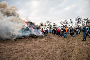 Osterfeuer in Krimderode