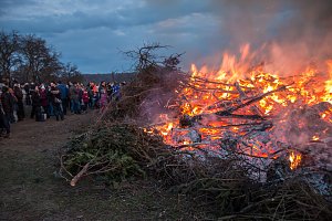 Osterfeuer in Krimderode