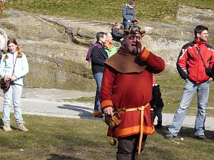 Wikinger auf der Burg Regenstein