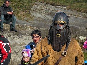 Wikinger auf der Burg Regenstein