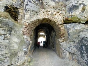 Der Blick nach oben und nach unten