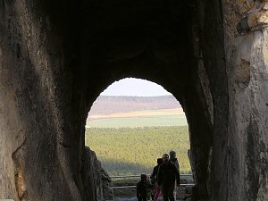 Der Blick nach oben und nach unten