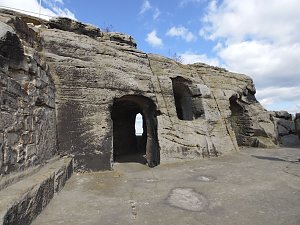 Der Blick nach oben und nach unten