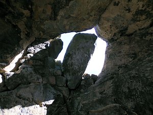 Der Blick nach oben und nach unten