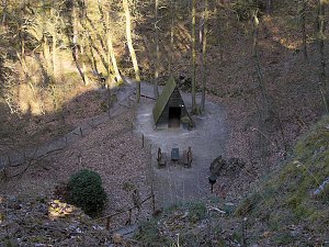 Der Blick nach oben und nach unten