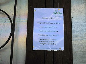Doppeltes Pech beim Ziegenkopf