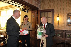 Tiefensee informiert sich &uuml;ber Geolift