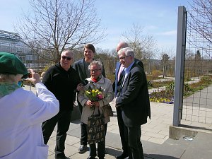 Saisoneröffnung im Sangerhäuser Rosarium