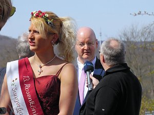 Saisoneröffnung im Sangerhäuser Rosarium