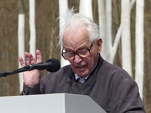 Gedenken an die Befreiung des KZ Mittelbau-Dora vor 70 Jahren.