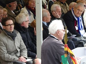 Gedenken an die Befreiung des KZ Mittelbau-Dora vor 70 Jahren.