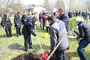 Gedenken zum 70. Jahrestag der Befreiung des Au&szlig;enlagers Ellrich-Julius H&uuml;tte