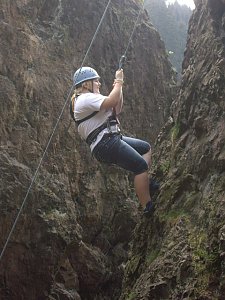 Klettertour Th&uuml;ringer Wald