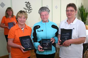 Dagmar Reitmeier, Toni Herrmann und Heike Hase gewannen erneut die Titel bei den Seniorinnen