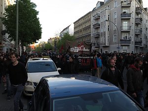 Revolution&auml;re 1. Mai Demo