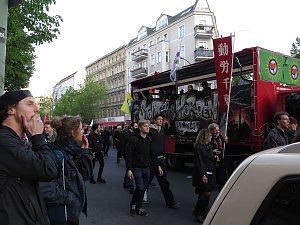 Revolution&auml;re 1. Mai Demo