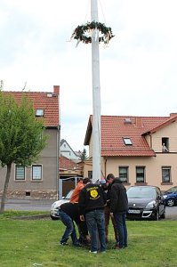 Bei den Kirmesburschen gefeiert