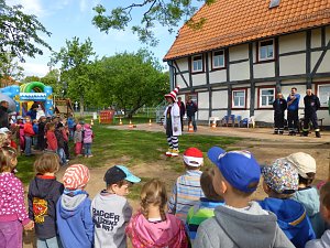 Verkehrssicherheitstag an der Kindertagesst&auml;tte Sonnenhof in Ellrich
