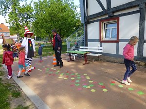 Verkehrssicherheitstag an der Kindertagesst&auml;tte Sonnenhof in Ellrich