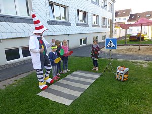 Verkehrssicherheitstag an der Kindertagesst&auml;tte Sonnenhof in Ellrich