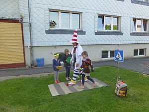 Verkehrssicherheitstag an der Kindertagesst&auml;tte Sonnenhof in Ellrich