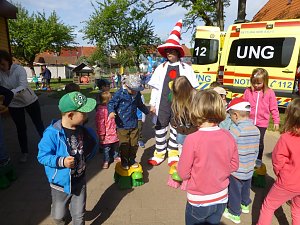 Verkehrssicherheitstag an der Kindertagesst&auml;tte Sonnenhof in Ellrich
