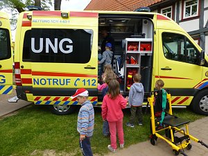 Verkehrssicherheitstag an der Kindertagesst&auml;tte Sonnenhof in Ellrich
