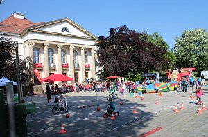Sicherheit braucht K&ouml;pfchen - seit gut zehn Jahren organisiert die Kreissparkasse Nordhausen die Verkehrsschulungen f&uuml;r angehende Grundsch&uuml;ler