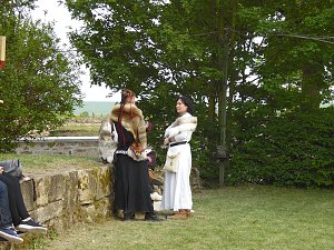 Besuch auf der Runneburg