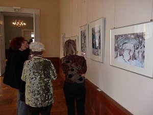 Marion Walther Ausstellungser&ouml;ffnung