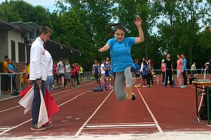 Schulamtsfinale Jugend trainiert f&uuml;r Olympia auf dem Nordh&auml;user Hohekreuzsportplatz