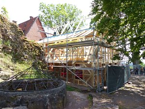Richtfest f&uuml;r neuen Festsaal am Burggsathof