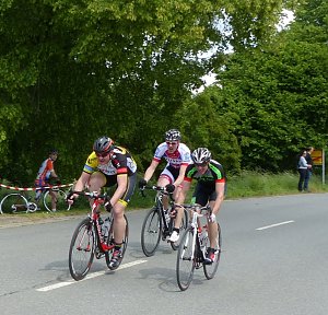 Nordh&auml;user Radsportler beim 1. Eichsfelder Radsporttag in Esplingerode